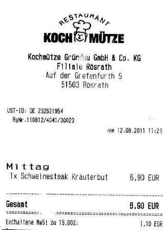 bzmt Hffner Kochmtze Restaurant